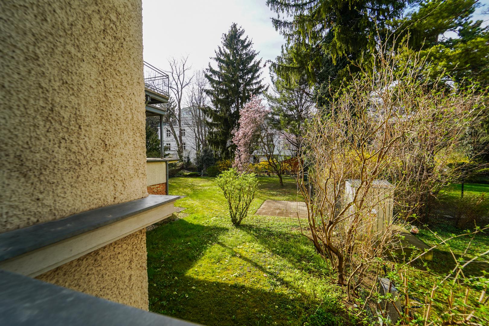 Ausblick kleiner Balkon