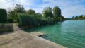 Steg-Terrasse Wasser