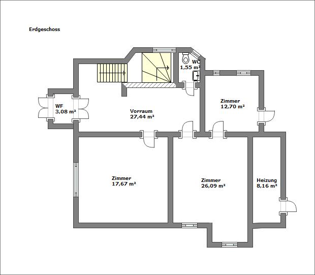 Grundrissplan EG
