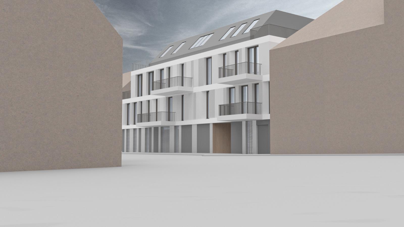 Neubau 3D Visualisierung 3