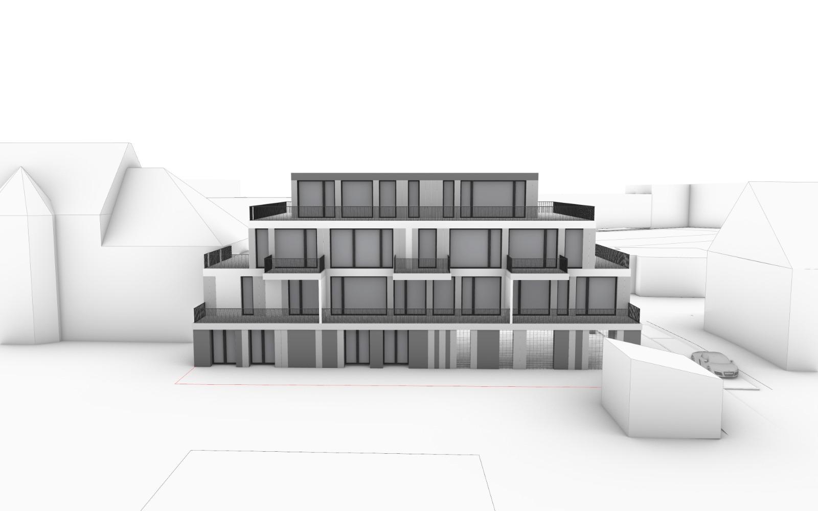 Neubau 3D Visualisierung 5